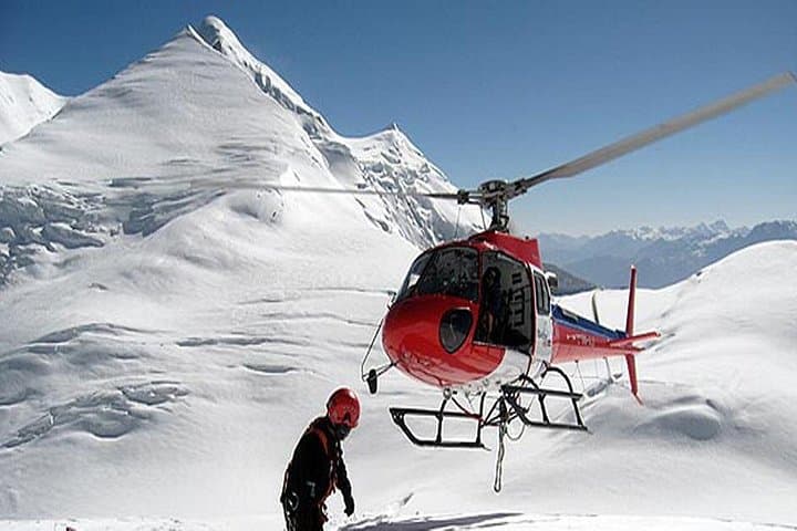 Heli landed