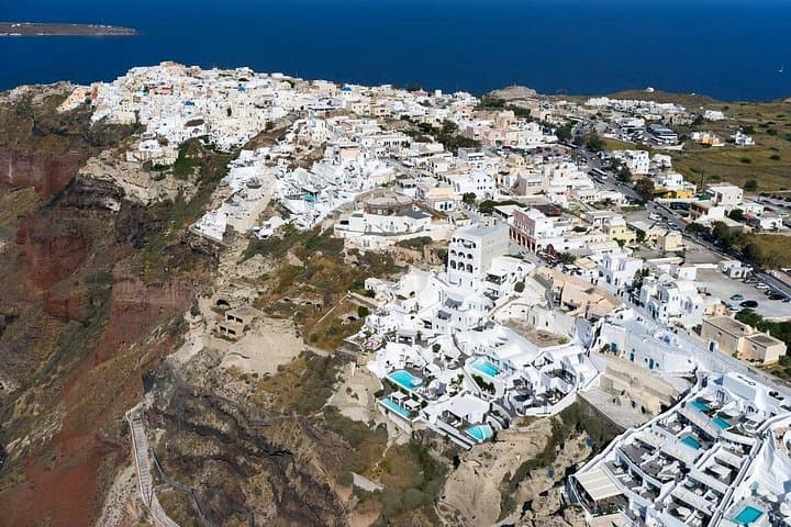 Santorini Helicopter Flight