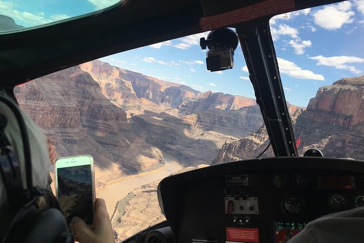 Fly above and below the Rom of the Grand Canyon