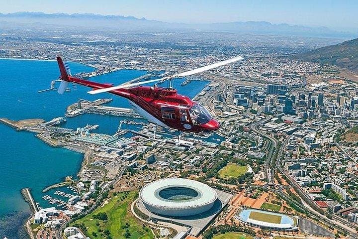 3-Day Attraction Tour: Helicopter & Cape Peninsula & Wine Tasting