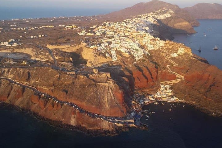 Santorini Helicopter Flight