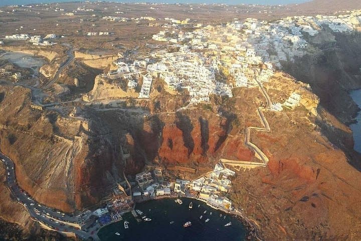 Santorini Helicopter Flight