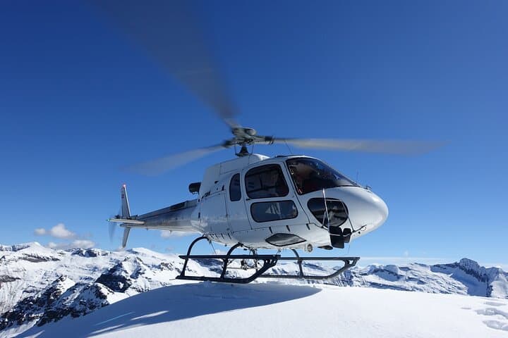 Swiss Alpine helicopter tour - the best way to see the Alps from Switzerland.