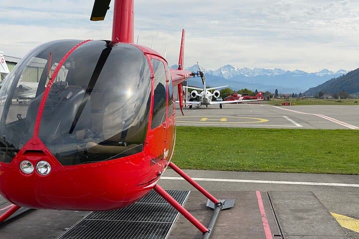 The start from your trip will be at the Bern-Belp Airport