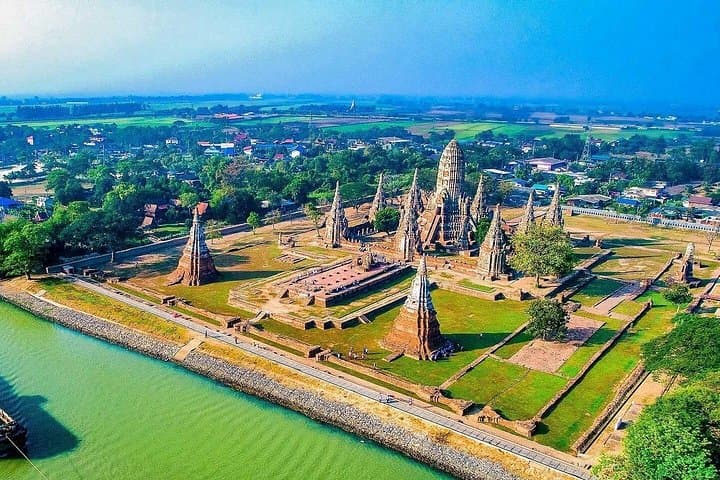 Ayutthaya by Helicopter : The Ancient Capital of Siam Grand Tour (SHA Plus)