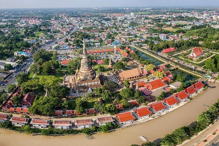 Ayutthaya by Helicopter : The Ancient Capital of Siam Grand Tour (SHA Plus)