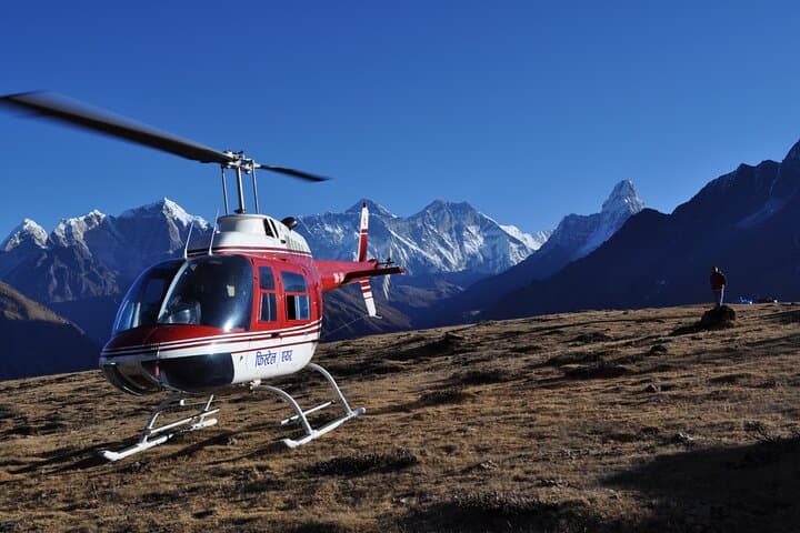 Landing at Everest view point