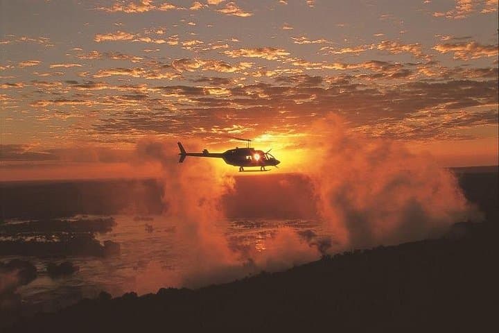 15 Minutes Helicopter Flight in Victoria Falls (Zimbabwean side)