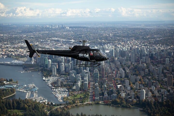 Helicopter Tour of Vancouver City (Depart SKY Hangar)