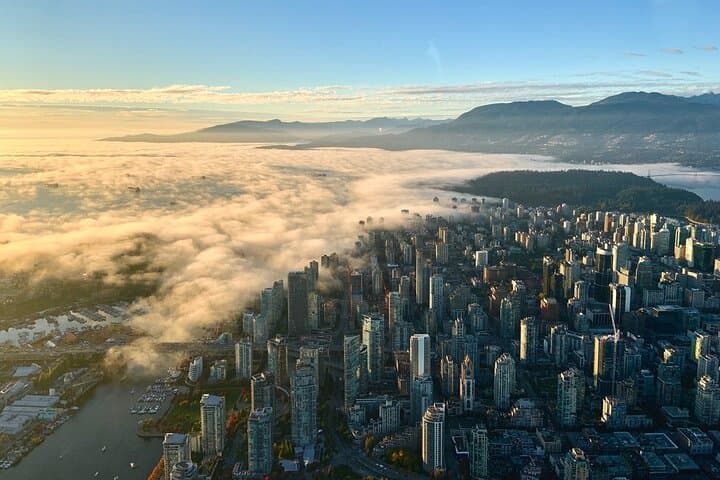 Helicopter Tour of Vancouver City (Depart SKY Hangar)
