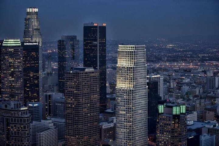 LA View from Helicopter