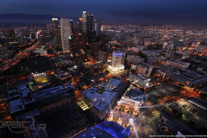 LA View from Helicopter