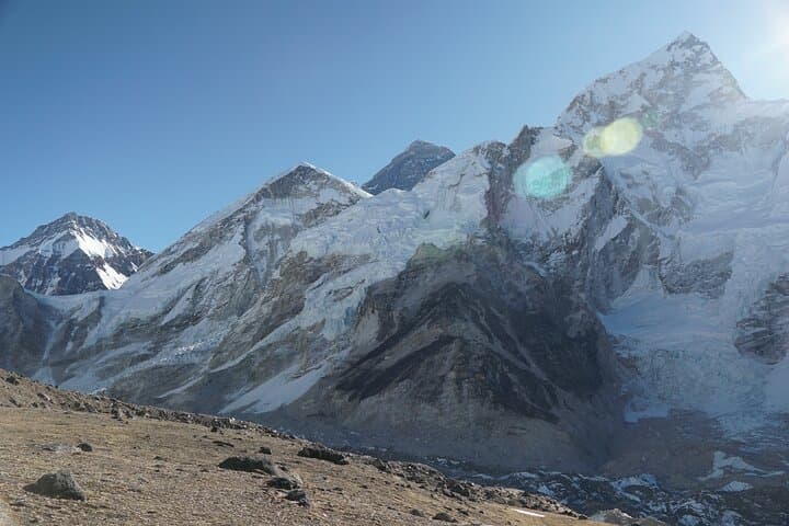 Everest base camp flight over by Helicopter from Kathmandu