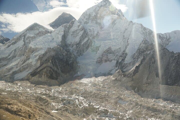 Everest base camp flight over by Helicopter from Kathmandu