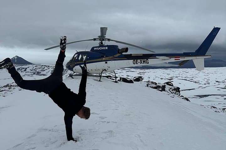 Fire and Ice Helicopter Tour Glacier and Hengill Geothermal Area