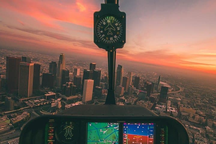 Downtown LA Lights: Your Private Sunset and Night Helicopter Tour