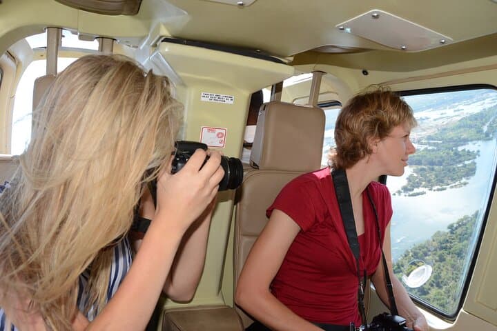 Helicopter Tour over the Victoria Falls with Free hotel pick-up