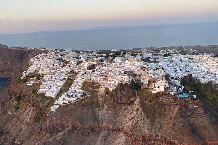 Santorini Helicopter Flight