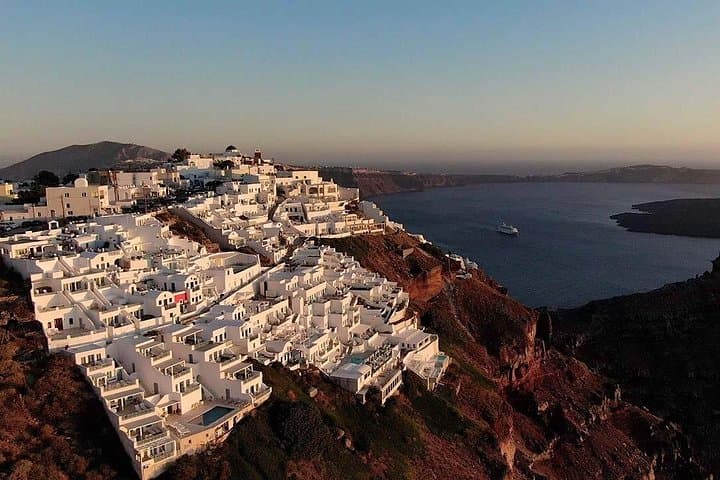 Santorini Helicopter Flight