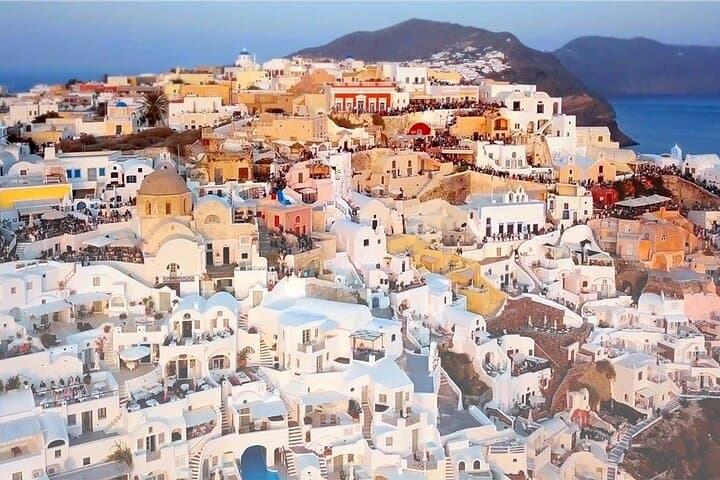 Santorini Helicopter Flight