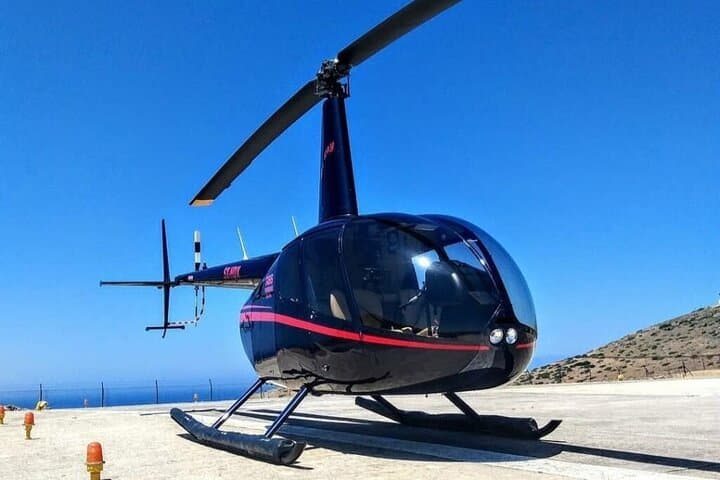 Santorini Helicopter Flight