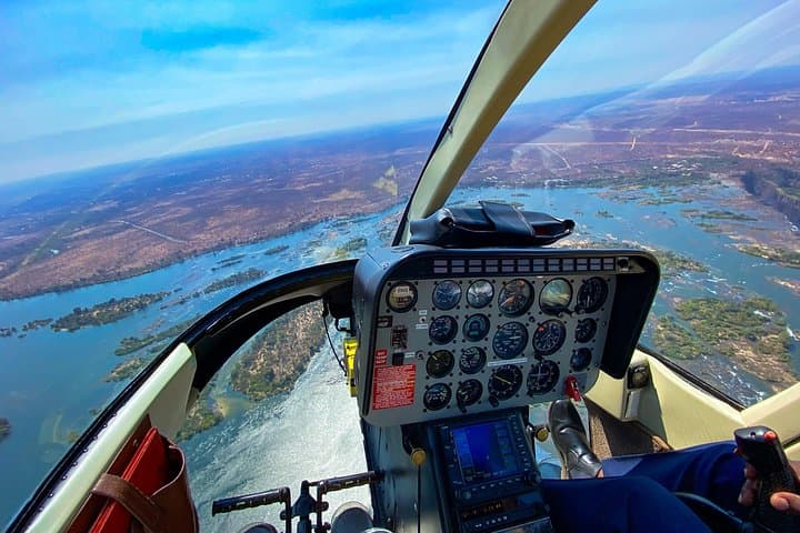 Helicopter Flight Experience Over Victoria Falls