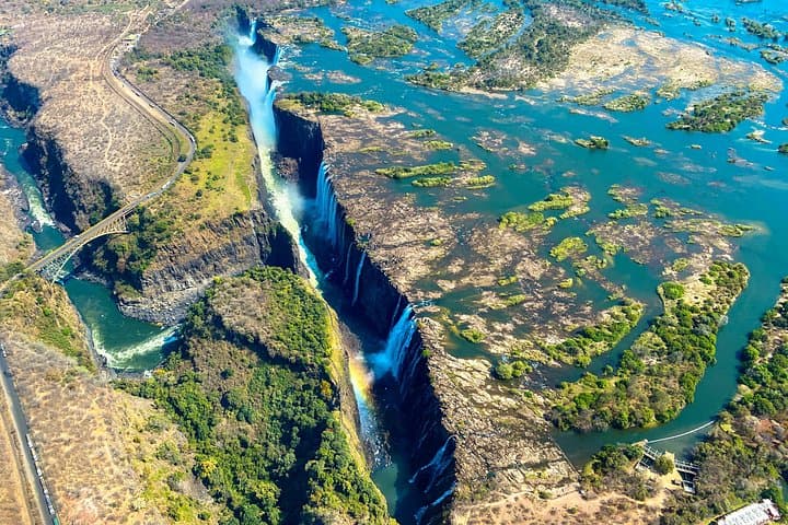 Helicopter Flight Experience Over Victoria Falls