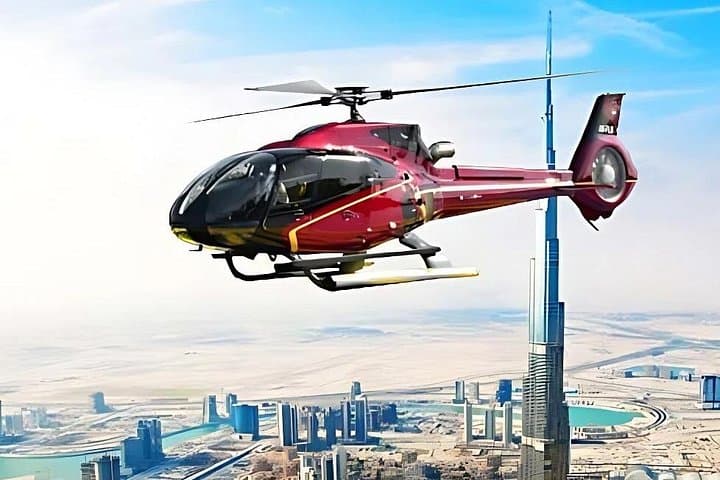 Helicopter Tour in Dubai with optional transport