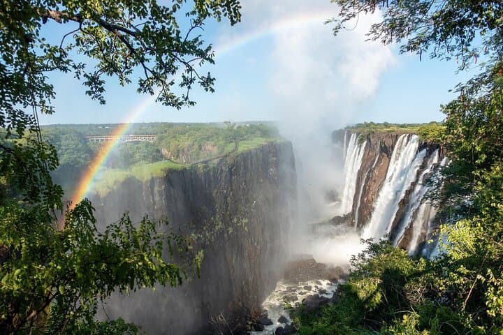 Combo Tour of Falls Zambia Zimbabwe side and Helicopter ride