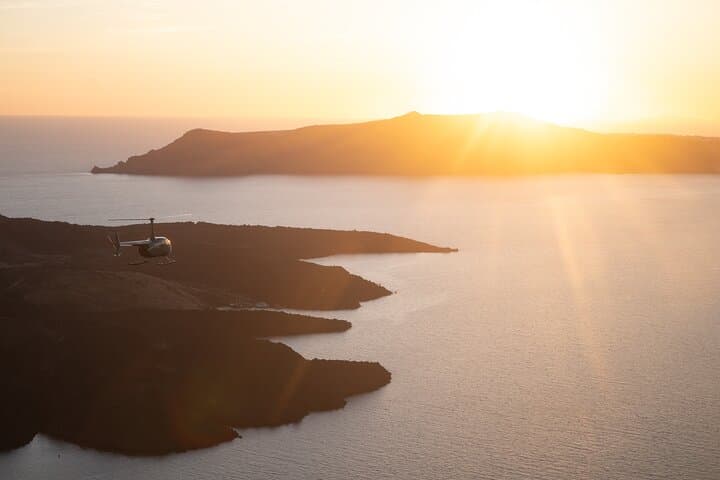 Experience Santorini by Helicopter
