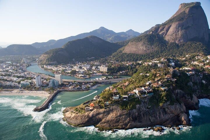 Private Helicopter Tour in Rio de Janeiro -DOORS OFF - 3 people
