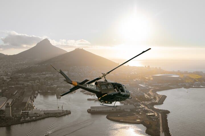 Huey Army Helicopter Adventure Flight in Cape Town
