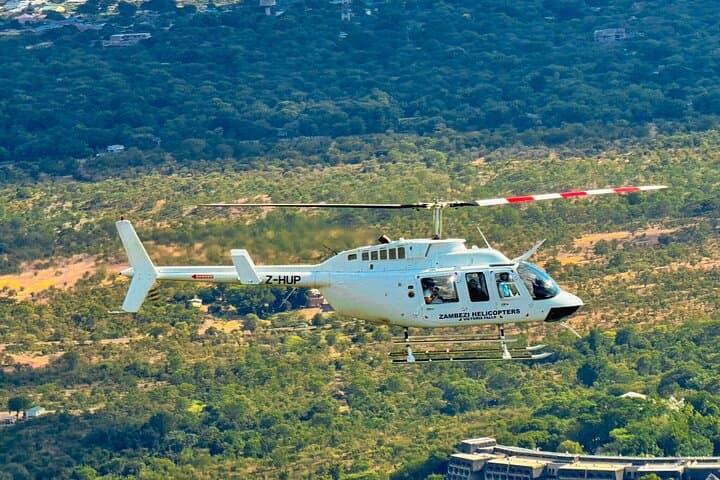 Helicopter Flight Over Victoria Falls