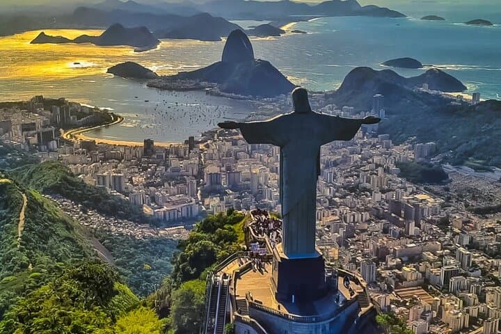 Rio de Janeiro : Helicopter Without Doors + Hotel Return