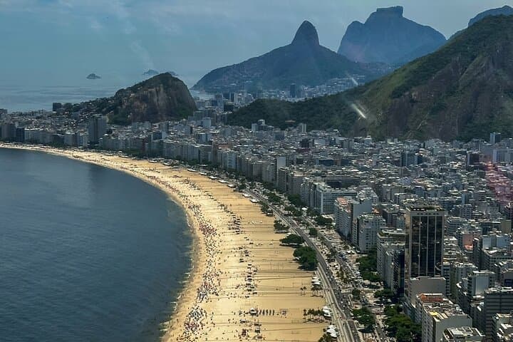 Rio de Janeiro : Helicopter Without Doors + Hotel Return
