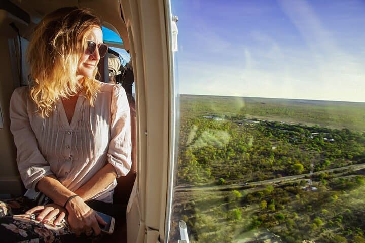 Helicopter Flight Over Victoria Falls