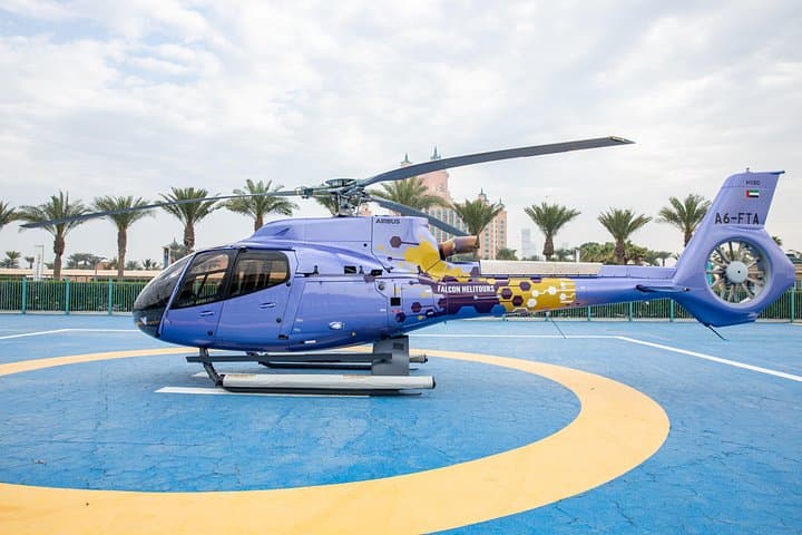 Dubai Helicopter Tour & Buffet Dinner @ Gastronomy Royal Atlantis