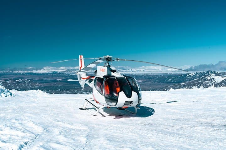 Fire and Ice Helicopter Tour Glacier and Hengill Geothermal Area