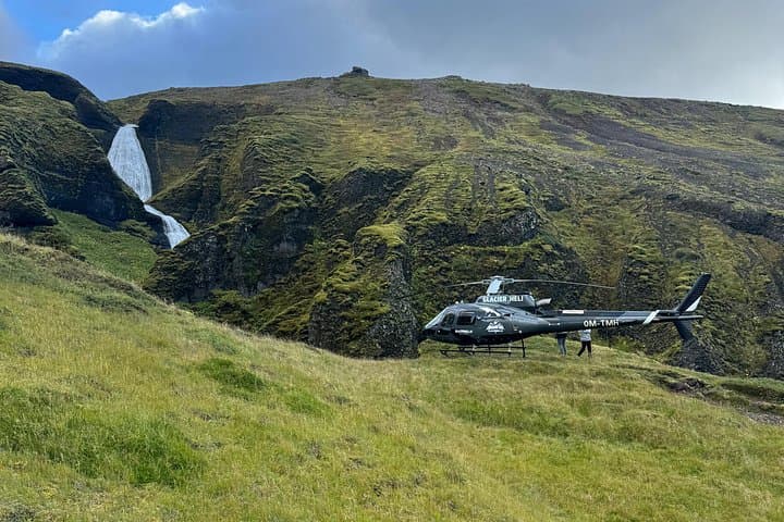 Fire and Ice Helicopter Tour Glacier and Hengill Geothermal Area