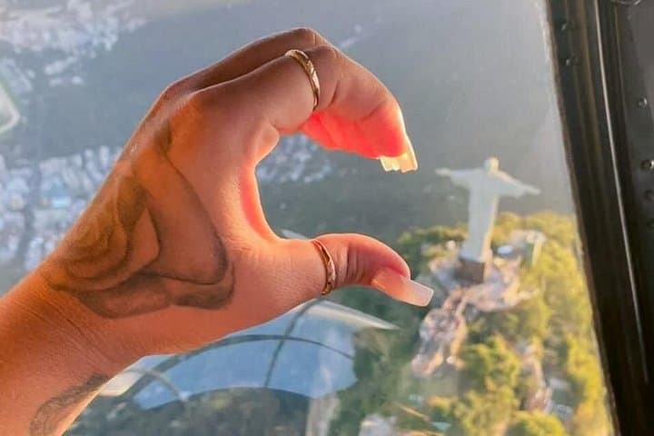 Rio : Helicopter tour at Christ the Redeemer - 30 minutes