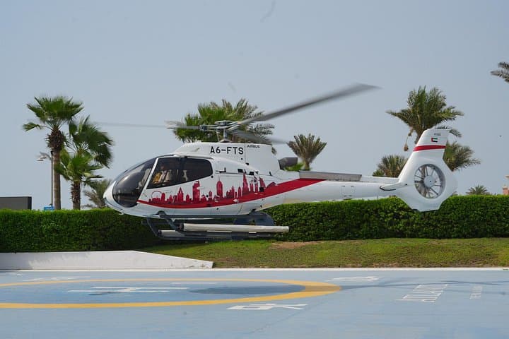 Ultimate Dubai Helicopter Tour with Optional Transfers