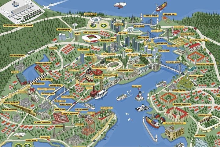 A Majectic Helicopter Tour in Istanbul