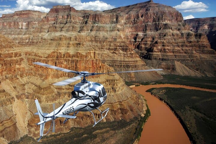 Soar over the mighty Colorado River by helicopter