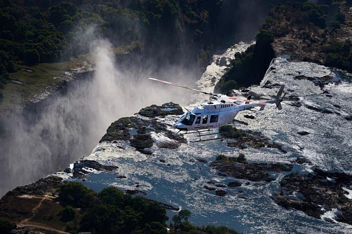 Helicopter Flight Experience Over Victoria Falls