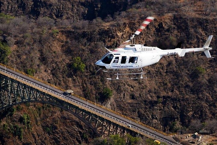Helicopter Flight Experience Over Victoria Falls