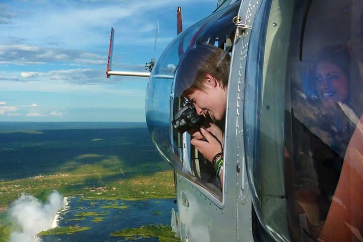 15 Minutes Helicopter Flight in Victoria Falls (Zimbabwean side)