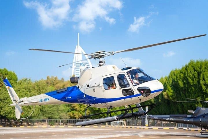 Dubai Helicopter Tour Burj Khalifa and Palm Jumeirah Flight