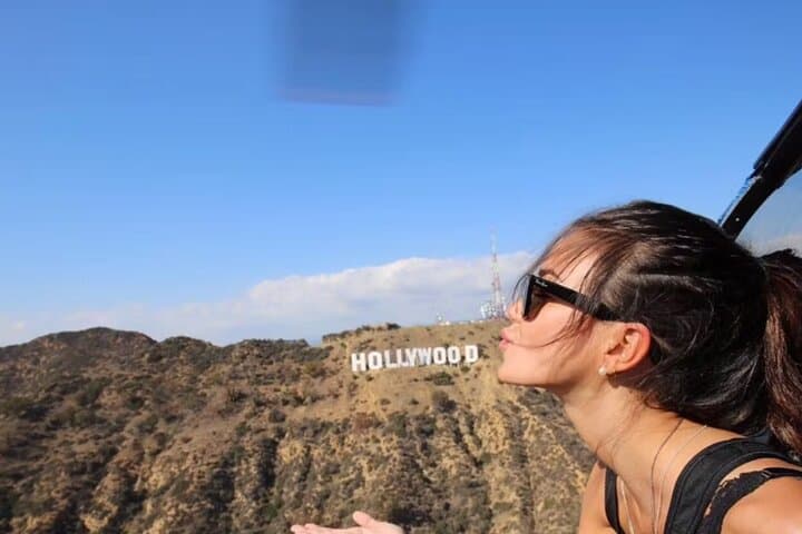 Los Angeles Hollywood Sign & City Tour by Helicopter