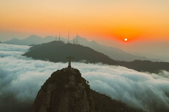 Rio de Janeiro: 35 Minutes Doors Off Helicopter Tour Christ