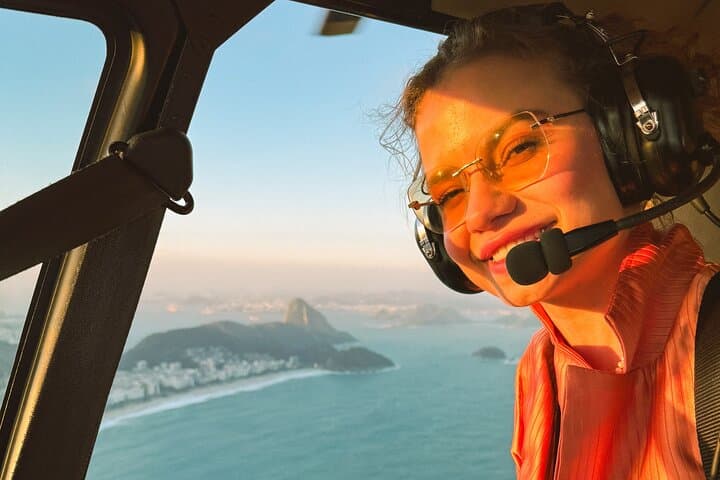 Rio de Janeiro: 35 Minutes Doors Off Helicopter Tour Christ